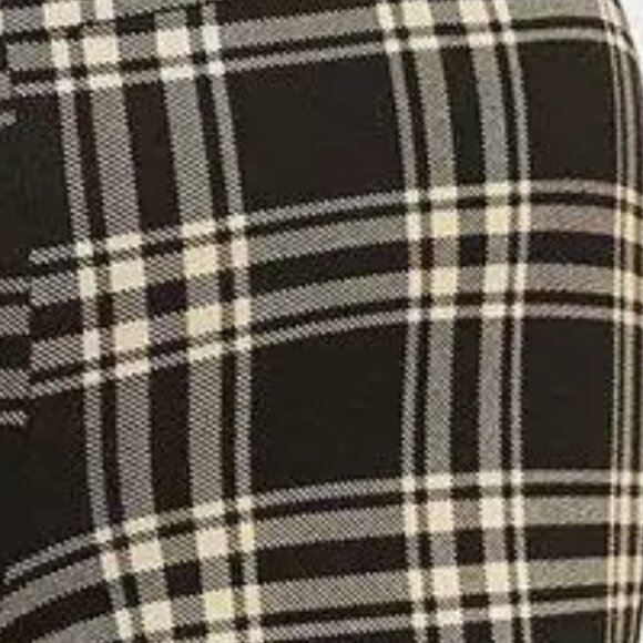 ❤️NWT VINTAGE TORRID LEGGING - LOVELY PLAID - COMFORT WAIST - OPAQUE - PLUS SIZE - Picture 3 of 13